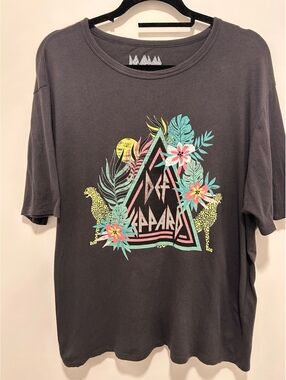 Def Leppard Graphic Band T-Shirt Size L
